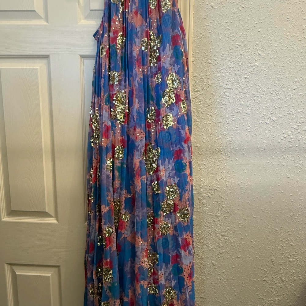 Frances Valentine Vibrant Floral Dress